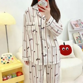 캐릭터 긴팔 파자마 홈웨어 세트 DS-5146