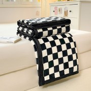 극세사 체크 무릎 담요 블랭킷 70X100cm LM-0717